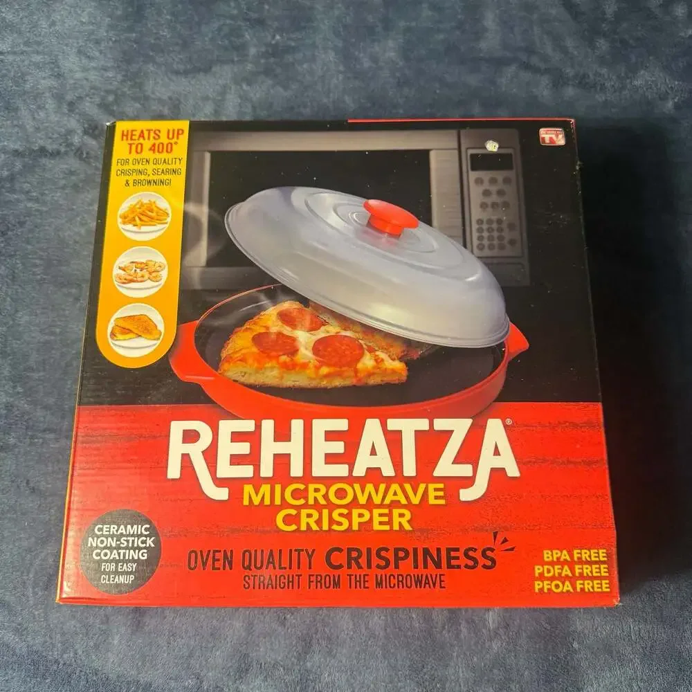 Reheatza Microwave Crisper NEW